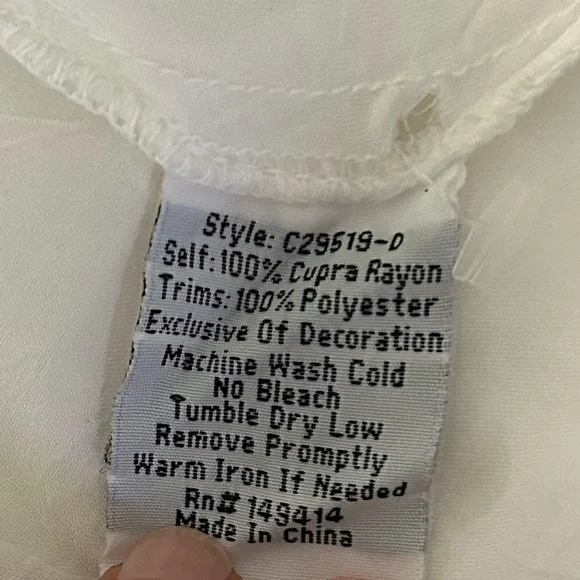 *NWT* Johnny Was Rosetta Floral Embroidered Tunic - Picture 5 of 5